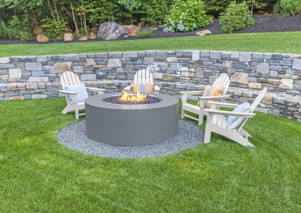 Stone Wall Installation in Chesapeake