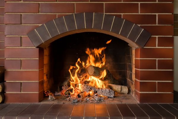 Brick Hearth Installation in Chesapeake