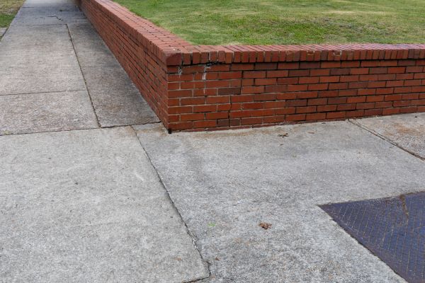 Brick Retaining Wall Repair in Chesapeake